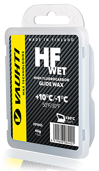 Превью  Мазь скольжения твердая VAUHTI HF Wet 45 гр +10˚/-1˚С
